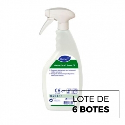 6 potes de detergente...