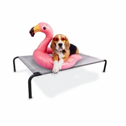 Cama elevada para animais...