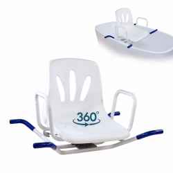 Cadeira de banho giratória...