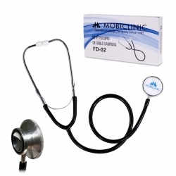 Estetoscópio de sino duplo...