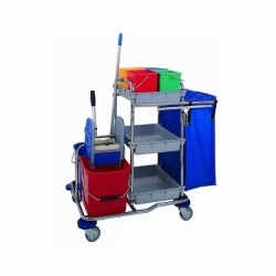 Carrinho de limpeza super...