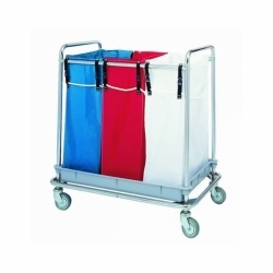 Carrinho com chassi em aço...