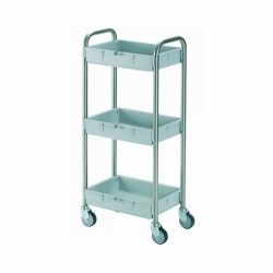 Carrinho com 3 bandejas de...