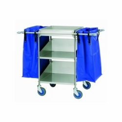 Carrinho com 3 bandejas em...