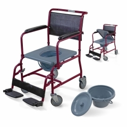 Cadeira sanitária com rodas...