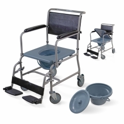 Cadeira sanitária com rodas...